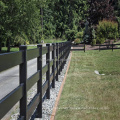 Black Vinyl Horse Fence